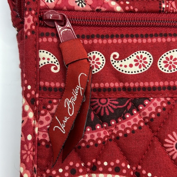 Vera Bradley Mesa Red Mini Crossbody. - Picture 8 of 8